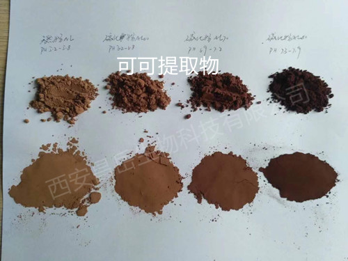 可可提取物、可可粉、可可堿